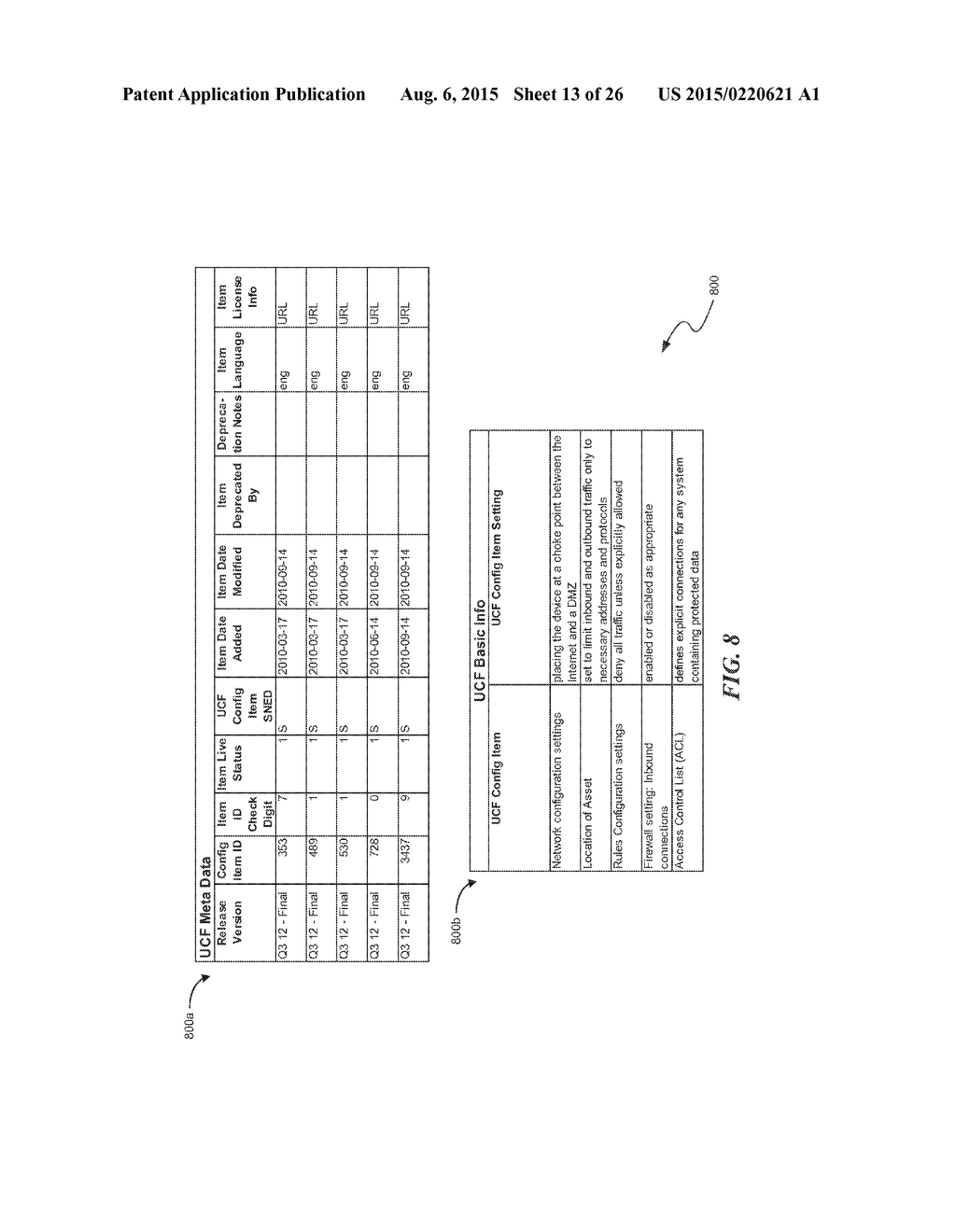 METHODS AND SYSTEMS FOR A COMPLIANCE FRAMEWORK DATABASE SCHEMA - diagram, schematic, and image 14