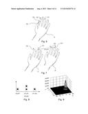 IDENTIFICATION OF A GESTURE diagram and image