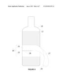 DETACHABLE LABEL PORTION AND METHOD FOR PRODUCING THE SAME diagram and image