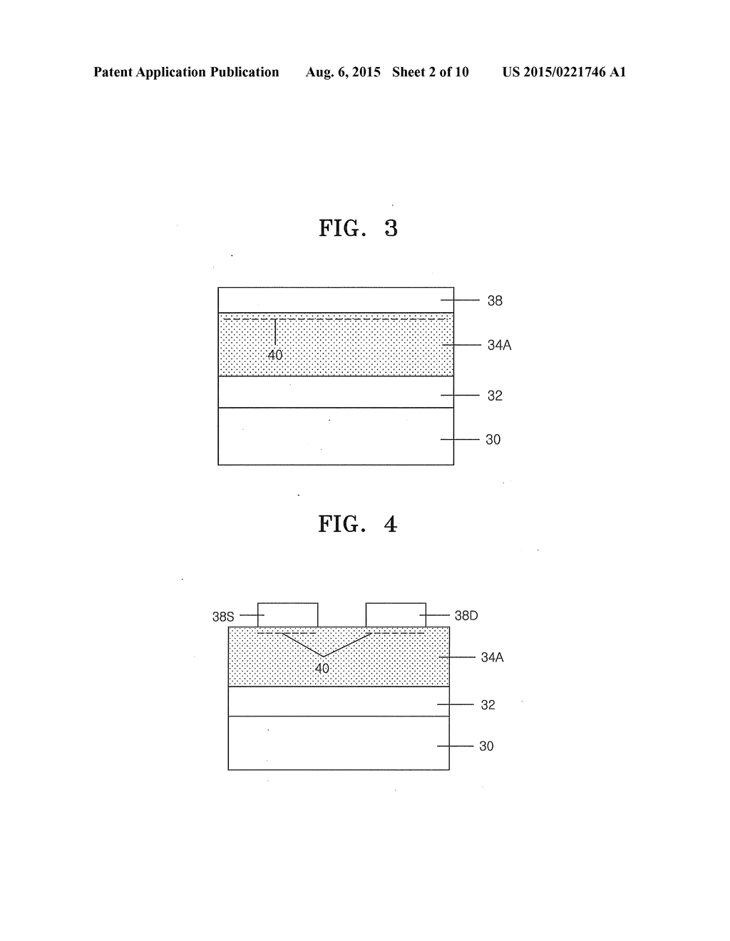 METHODS OF MANUFACTURING HIGH ELECTRON MOBILITY TRANSISTORS - diagram, schematic, and image 03