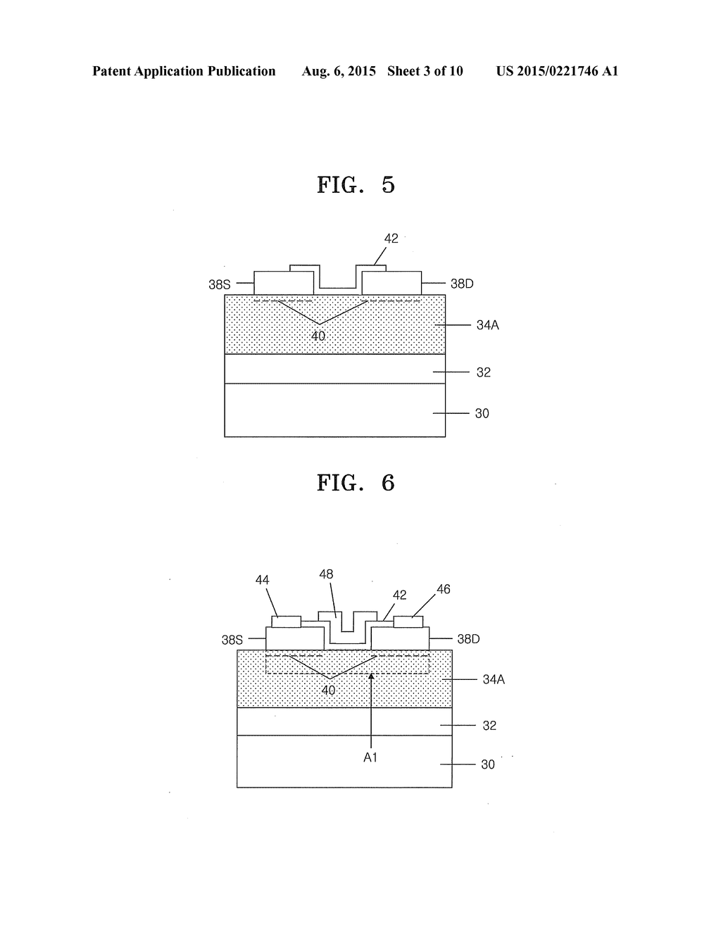 METHODS OF MANUFACTURING HIGH ELECTRON MOBILITY TRANSISTORS - diagram, schematic, and image 04