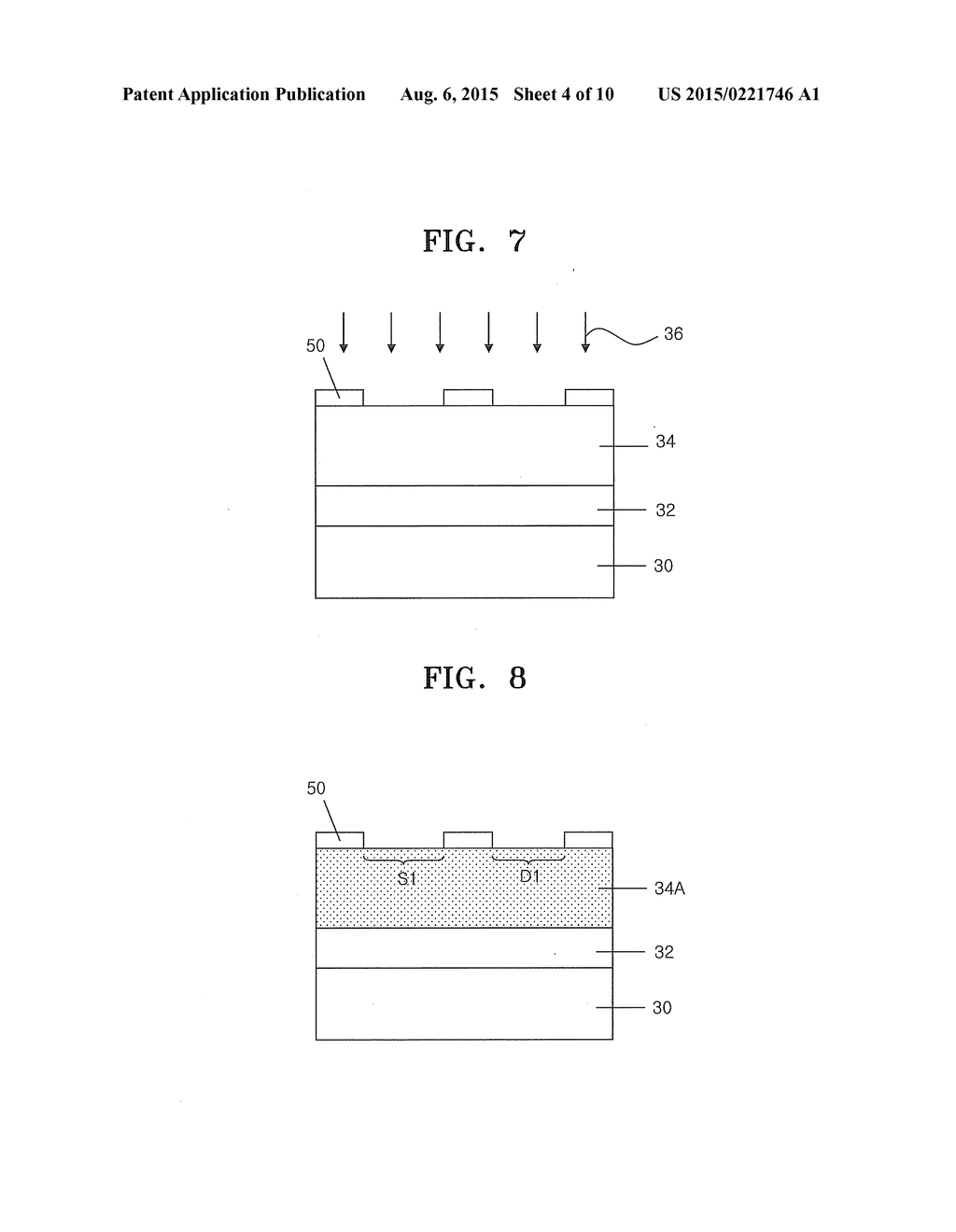 METHODS OF MANUFACTURING HIGH ELECTRON MOBILITY TRANSISTORS - diagram, schematic, and image 05