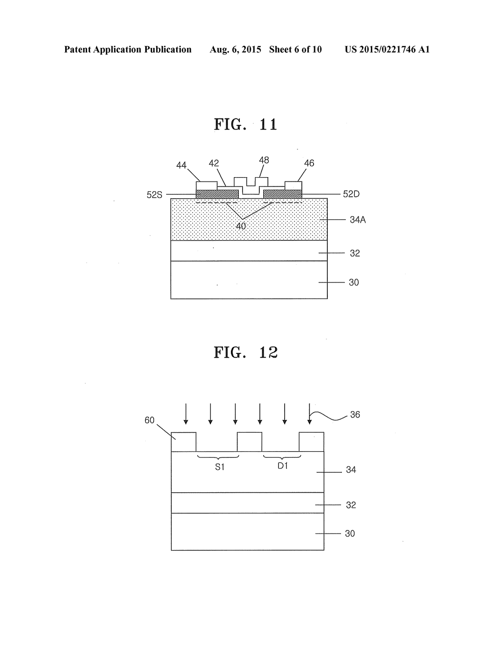 METHODS OF MANUFACTURING HIGH ELECTRON MOBILITY TRANSISTORS - diagram, schematic, and image 07