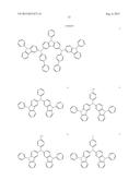 PHENYLCARBAZOLE-BASED COMPOUNDS AND FLUORENE-BASED COMPOUNDS AND ORGANIC     LIGHT EMITTING DEVICE AND FLAT PANEL DISPLAY DEVICE COMPRISING THE SAME diagram and image