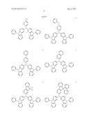 PHENYLCARBAZOLE-BASED COMPOUNDS AND FLUORENE-BASED COMPOUNDS AND ORGANIC     LIGHT EMITTING DEVICE AND FLAT PANEL DISPLAY DEVICE COMPRISING THE SAME diagram and image