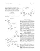 PHENYLCARBAZOLE-BASED COMPOUNDS AND FLUORENE-BASED COMPOUNDS AND ORGANIC     LIGHT EMITTING DEVICE AND FLAT PANEL DISPLAY DEVICE COMPRISING THE SAME diagram and image