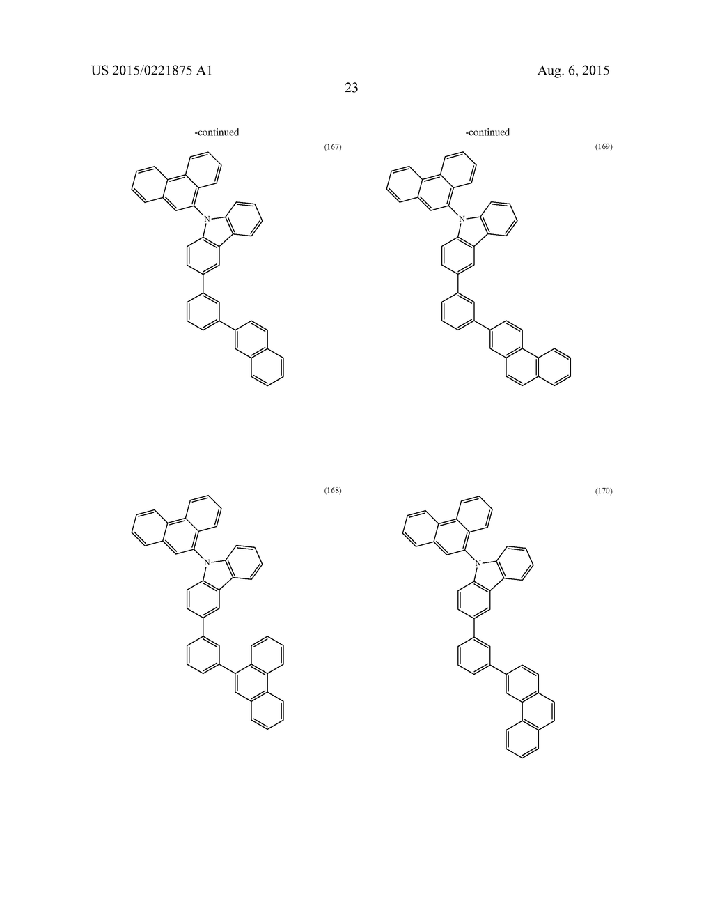 ORGANIC COMPOUND, LIGHT-EMITTING ELEMENT, LIGHT-EMITTING DEVICE,     ELECTRONIC DEVICE, AND LIGHTING DEVICE - diagram, schematic, and image 92