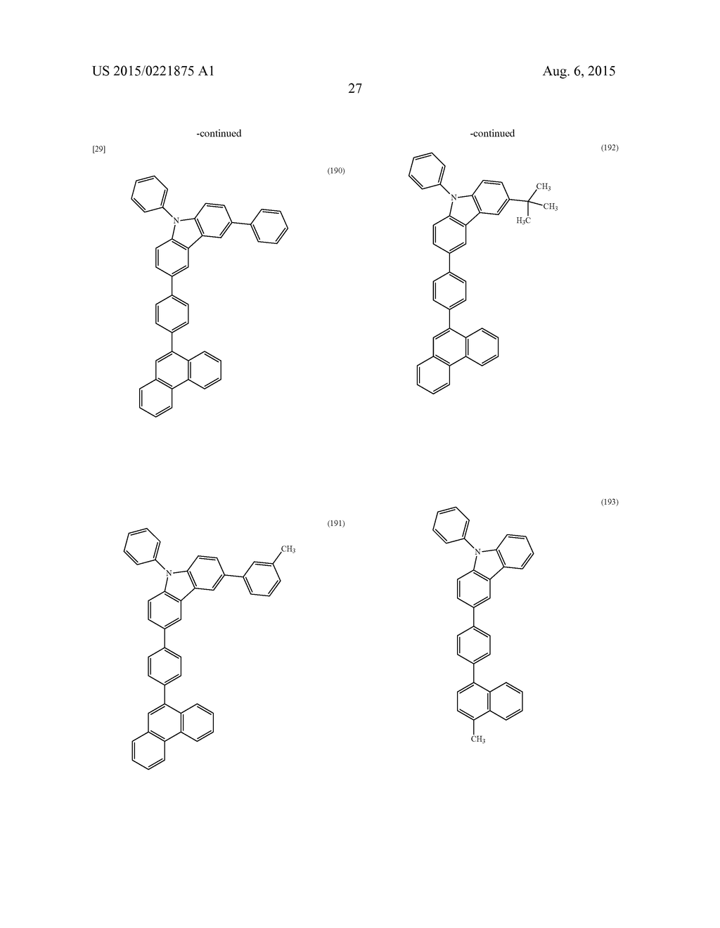 ORGANIC COMPOUND, LIGHT-EMITTING ELEMENT, LIGHT-EMITTING DEVICE,     ELECTRONIC DEVICE, AND LIGHTING DEVICE - diagram, schematic, and image 96