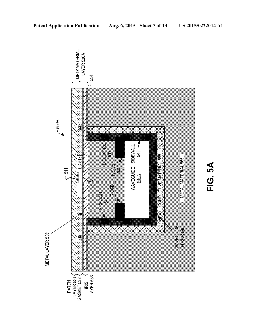 WAVEGUIDE FEED STRUCTURES FOR RECONFIGURABLE ANTENNA - diagram, schematic, and image 08