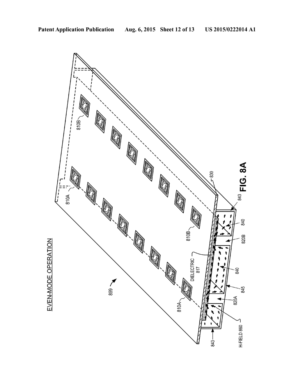 WAVEGUIDE FEED STRUCTURES FOR RECONFIGURABLE ANTENNA - diagram, schematic, and image 13