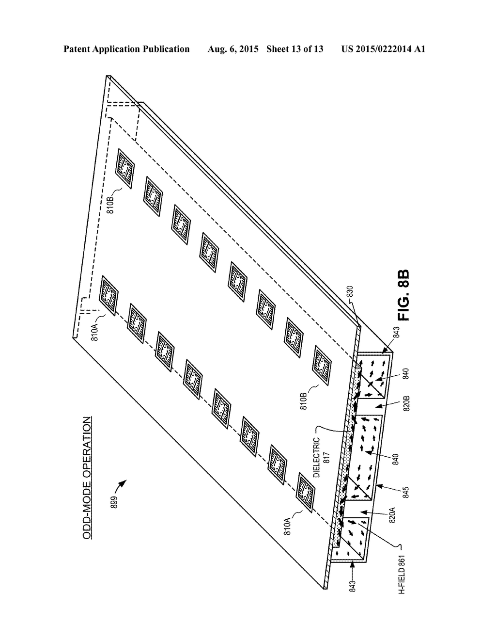 WAVEGUIDE FEED STRUCTURES FOR RECONFIGURABLE ANTENNA - diagram, schematic, and image 14