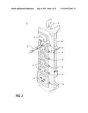 CABLE RETENTION SYSTEM FOR POWER DISTRIBUTION UNIT diagram and image