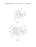 GANGED ELECTRICAL FITTINGS WITH INTEGRAL COVER PLATE AND METHOD OF USE     THEREOF diagram and image