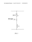 SURGE PROTECTION CIRCUIT diagram and image