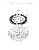 MOTOR FOR WASHING MACHINE AND WASHING MACHINE HAVING THE SAME diagram and image