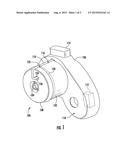 PRESSURIZED AND GRAVITY-FED LIQUID COOLING OF ELECTRIC MOTOR diagram and image