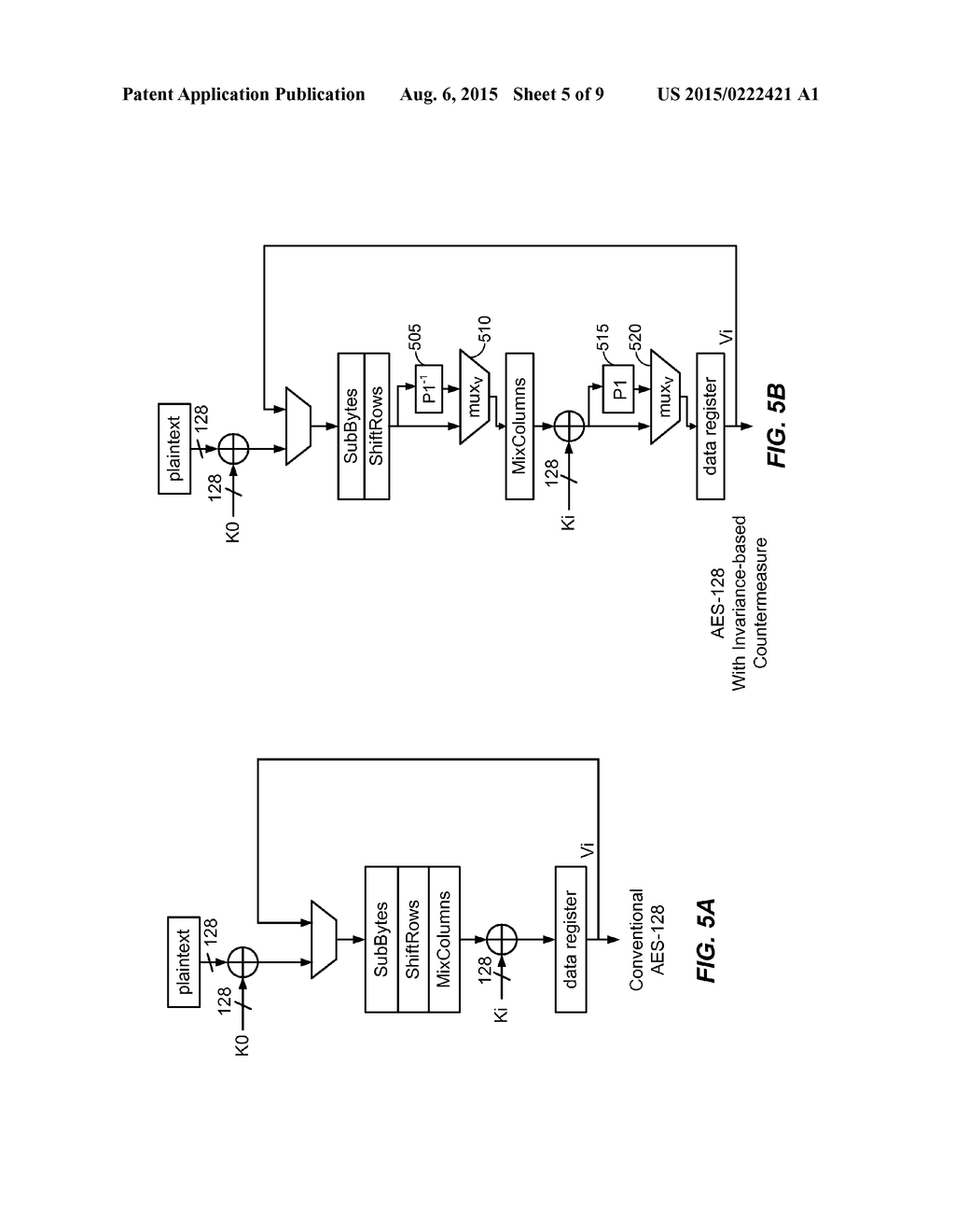 COUNTERMEASURES AGAINST SIDE-CHANNEL ATTACKS ON CRYPTOGRAPHIC ALGORITHMS - diagram, schematic, and image 06