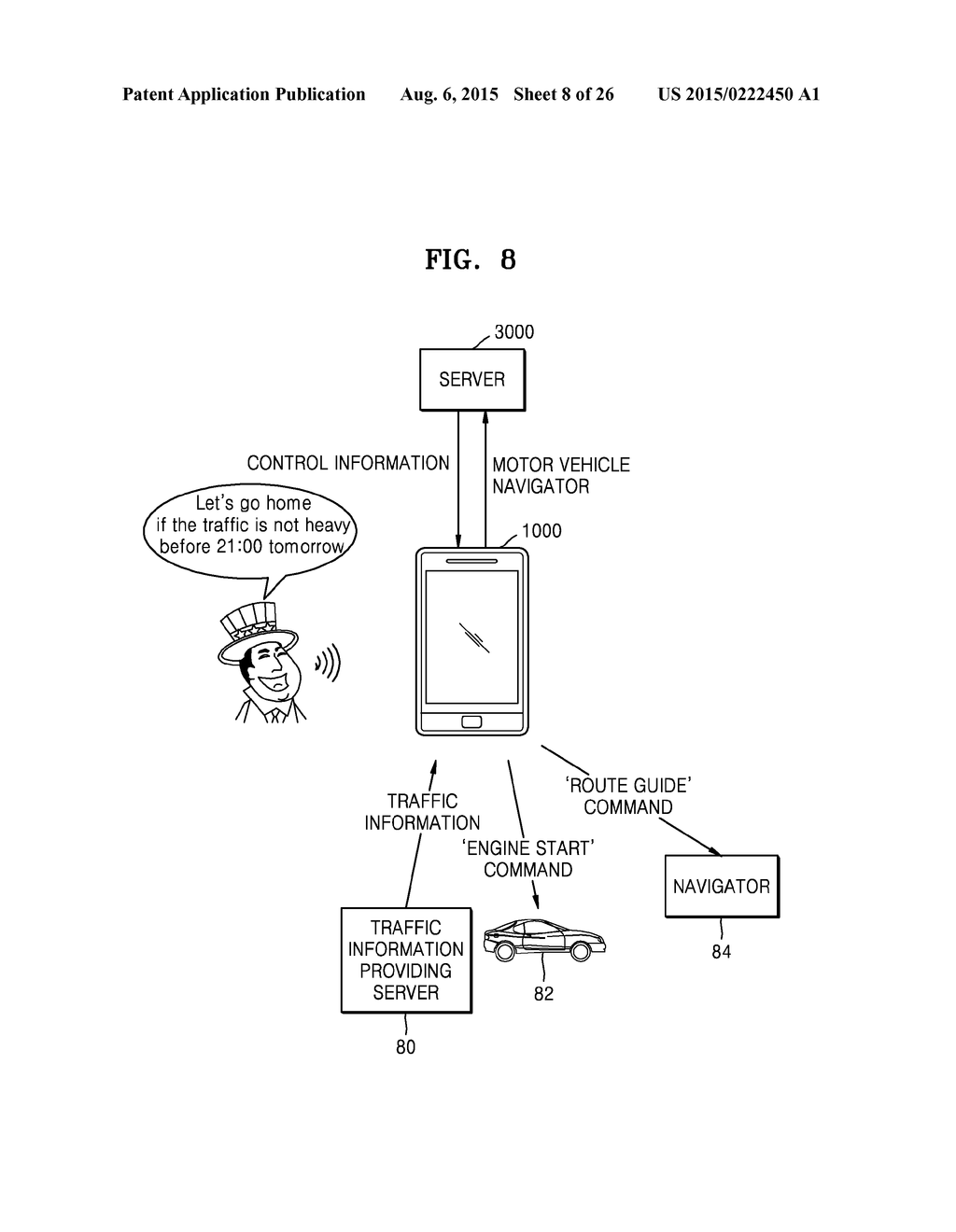 SYSTEM AND METHOD OF CONTROLLING EXTERNAL APPARATUS CONNECTED WITH DEVICE - diagram, schematic, and image 09