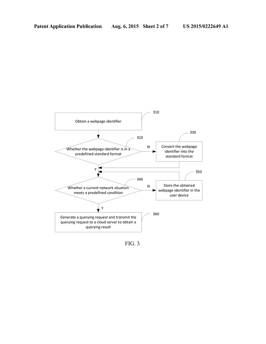 METHOD AND APPARATUS FOR PROCESSING A WEBPAGE - diagram, schematic, and image 03