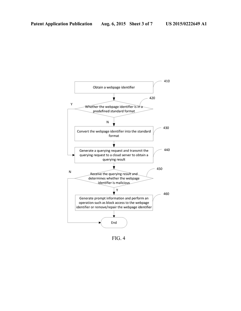 METHOD AND APPARATUS FOR PROCESSING A WEBPAGE - diagram, schematic, and image 04