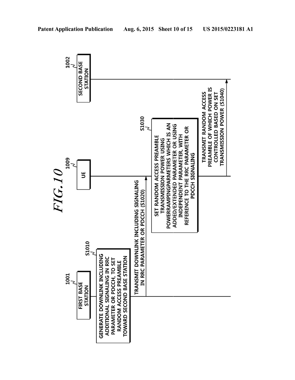 METHOD AND DEVICE FOR RANDOM ACCESS POWER CONTROL - diagram, schematic, and image 11