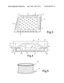 PACKAGED SEMICONDUCTOR DEVICE HAVING A SHIELDING AGAINST ELECTROMAGNETIC     INTERFERENCE AND MANUFACTURING PROCESS THEREOF diagram and image