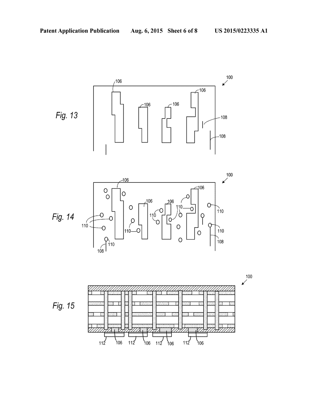 PRINTED CIRCUIT BOARD WITH COEXTENSIVE ELECTRICAL CONNECTORS AND CONTACT     PAD AREAS - diagram, schematic, and image 07