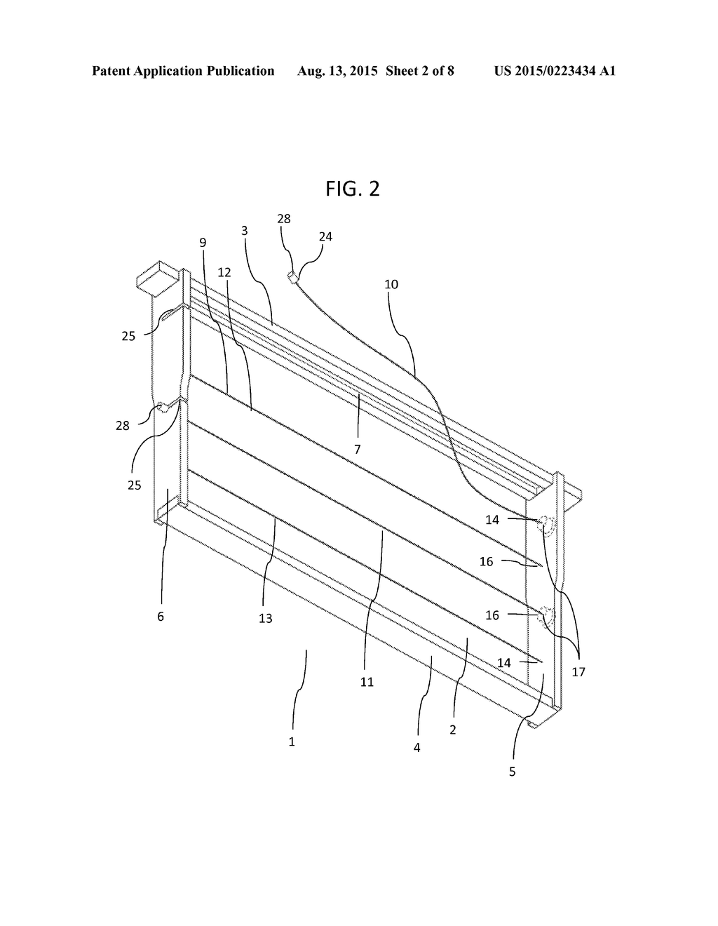 Honeycomb Beehive Frame - diagram, schematic, and image 03