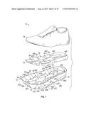 SOLE ASSEMBLY WITH TEXTILE SHELL AND METHOD OF MANUFACTURING SAME diagram and image