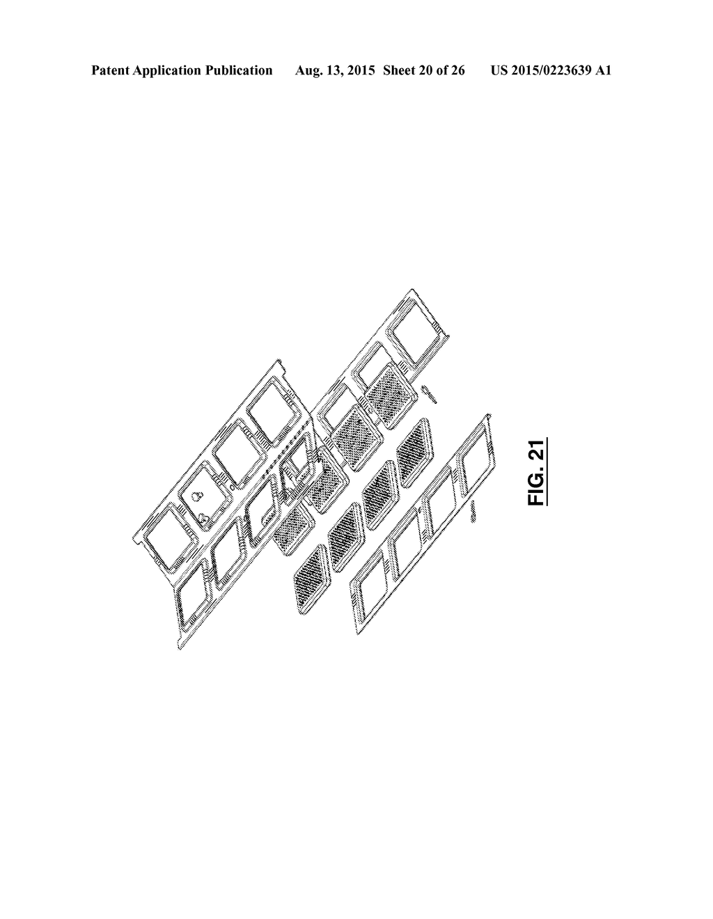 BARBECUE HEAT PLATE ASSEMBLY HAVING HEAT PLATE WITH CO-PLANAR HEAT     DISTRIBUTION ELEMENT - diagram, schematic, and image 21