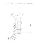 STERILE HANDLE FOR CONTROLLING A ROBOTIC SURGICAL SYSTEM FROM A STERILE     FIELD diagram and image