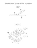 ADHERED SUBSTANCES REMOVING DEVICE, AND VAPOR DEPOSITION SYSTEM AND     REMOVAL METHOD USING SUCH ADHERED SUBSTANCES REMOVING DEVICE diagram and image