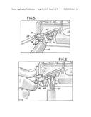 Automotive Tool for Engagement and Removal of an Inside Door Handle Cable     Sheath Bushing diagram and image