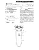 ROTARY SHAVING HEAD HAVING A LOCKING RETAINER diagram and image