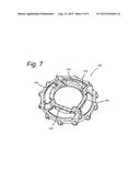 ROTARY SHAVING HEAD HAVING A LOCKING RETAINER diagram and image