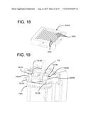 Food Product Cutting Apparatus Having Onboard Pusher and Blade Cartridge     Storage, and Pusher/Blade Cartridge Sets Suitable Therefor diagram and image