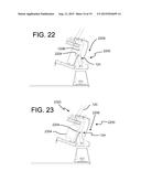 Food Product Cutting Apparatus Having Onboard Pusher and Blade Cartridge     Storage, and Pusher/Blade Cartridge Sets Suitable Therefor diagram and image