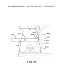 Food Product Cutting Apparatus Having Onboard Pusher and Blade Cartridge     Storage, and Pusher/Blade Cartridge Sets Suitable Therefor diagram and image