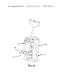 Food Product Cutting Apparatus Having Anti-Binding Food Pusher Guide     Mechanism diagram and image