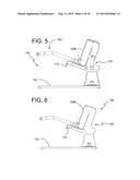 Hand Operated Food Cutting Apparatus Having a Self-Stabilizing Pusher-Arm     Mechanism and a Food-Stabilizing Pusher-Arm Mechanism for a Food Cutting     Apparatus diagram and image