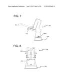 Hand Operated Food Cutting Apparatus Having a Self-Stabilizing Pusher-Arm     Mechanism and a Food-Stabilizing Pusher-Arm Mechanism for a Food Cutting     Apparatus diagram and image