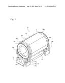 DISASSEMBLING METHOD OF MANDREL USED FOR MANUFACTURING COMPOSITE MATERIAL     STRUCTURE AND DISASSEMBLING APPARATUS OF MANDREL diagram and image