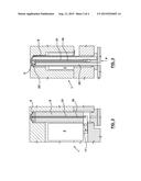 Hot Runner Nozzle for Injecting Thermoplastic Material into a Moulding     Tool diagram and image