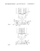 BLOW MOULDING MACHINE WITH CENTERING OF THE BASE OF THE BLOW MOULD diagram and image