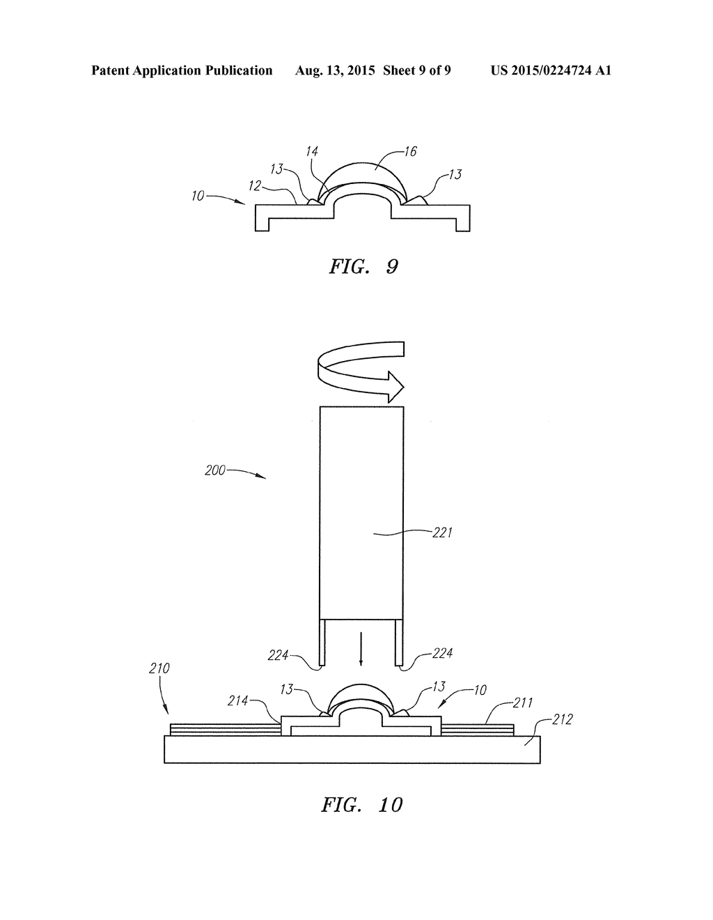 OPHTHALMIC LENS MANUFACTURING METHOD, SYSTEM, AND APPARATUS THAT INCLUDE     FLASH REMOVAL FROM LENS MOLD MEMBERS - diagram, schematic, and image 10