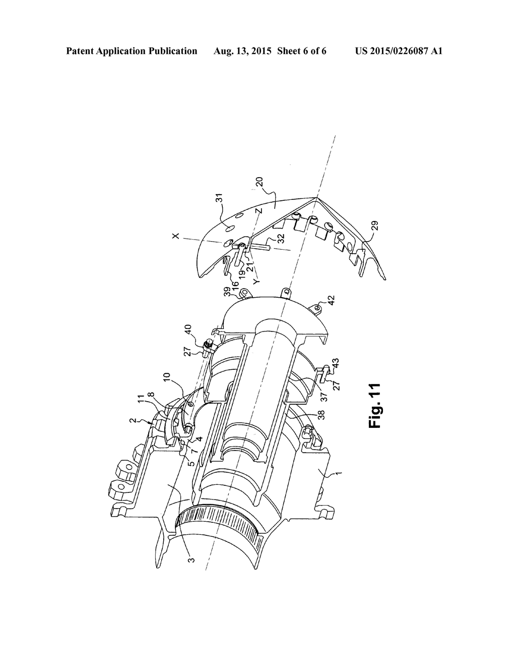 FAN ROTOR, IN PARTICULAR FOR A TURBINE ENGINE - diagram, schematic, and image 07