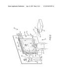 DISPLAY SYSTEM WITH A TRANSPARENT PROJECTION SURFACE WITH REDUCED BLOW-BY diagram and image