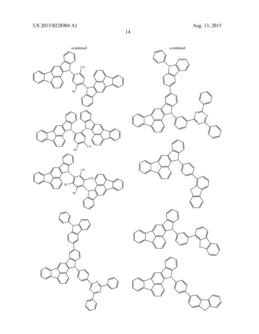 CONDENSED FLUORANTHENE COMPOUND, MATERIAL FOR ORGANIC ELECTROLUMINESCENT     ELEMENT USING THIS COMPOUND, ORGANIC ELECTROLUMINESCENT ELEMENT USING     THIS MATERIAL, AND ELECTRONIC DEVICE - diagram, schematic, and image 16