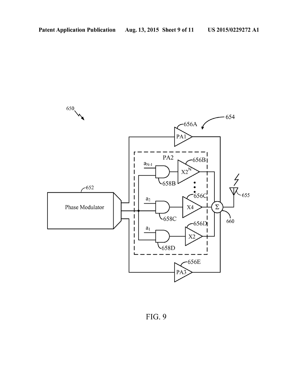 TRI-PHASE DIGITAL POLAR MODULATOR - diagram, schematic, and image 10