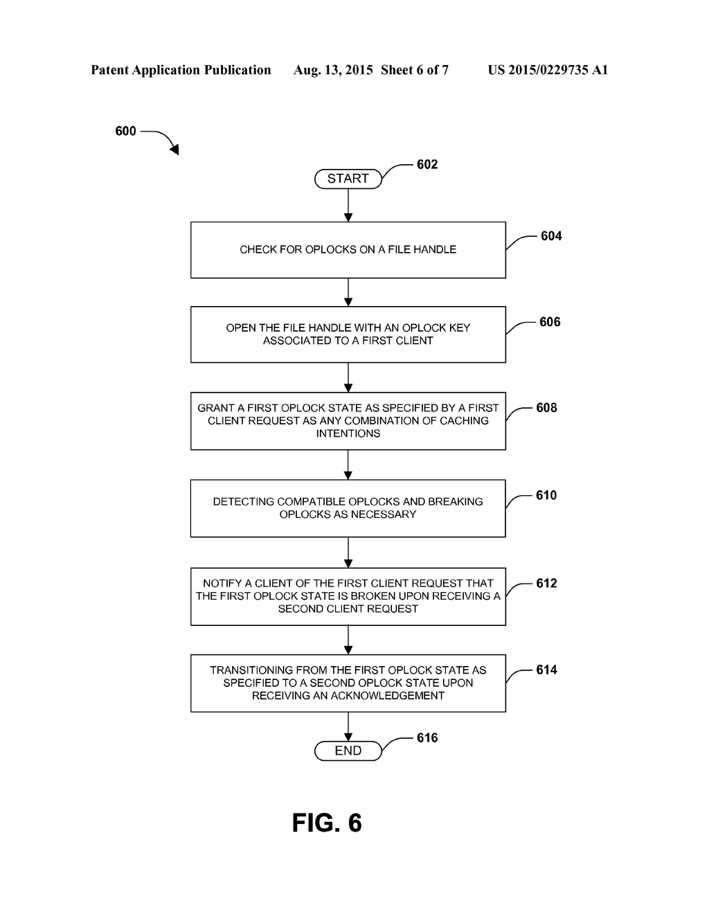 EFFICIENT FILE MANAGEMENT THROUGH GRANULAR OPPORTUNISTIC LOCKING - diagram, schematic, and image 07